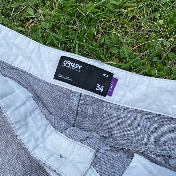 Vintage Oakley Short Sport Fit Rare Model Grey 34 - Picture 4 of 4